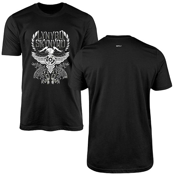 Camiseta Brk Lynyrd Skynyrd com Algodão Premium