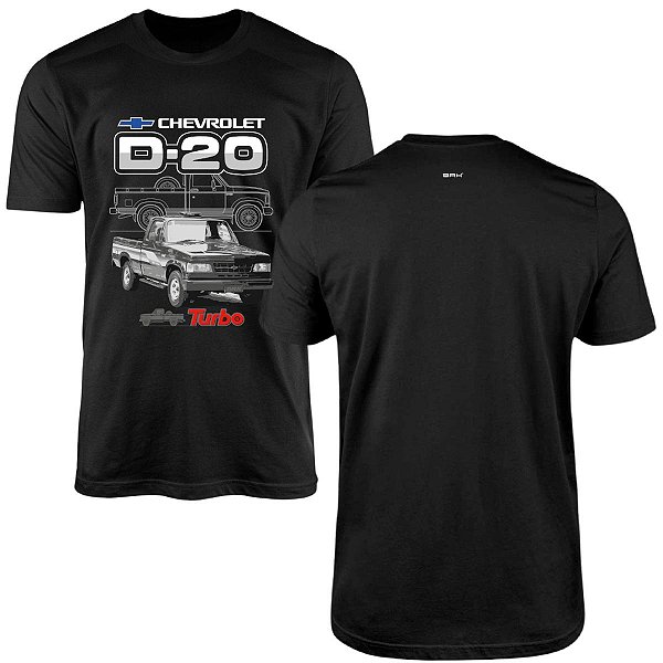 Camiseta Brk Motors Caminhonete D20 Turbo com Algodão