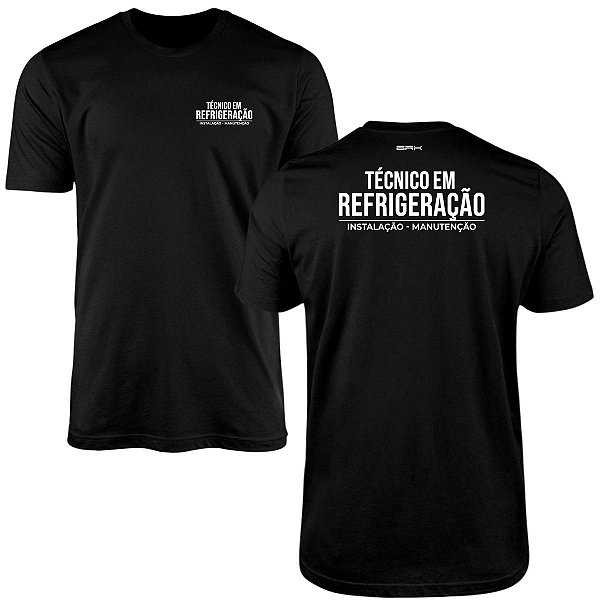Camiseta Brk Profissão Técnico em Refrigeração com Algodão Premium