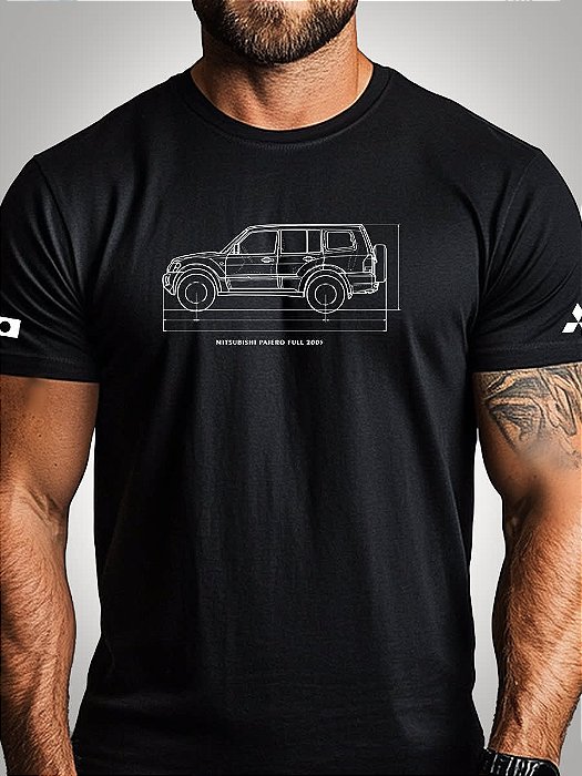 Camiseta Motociclismo Brk Pajero 2005 com Algodão Premium