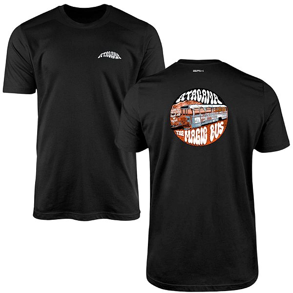 Camiseta Motociclismo Brk Expedição Atacama Magic Bus com Algodão Premium