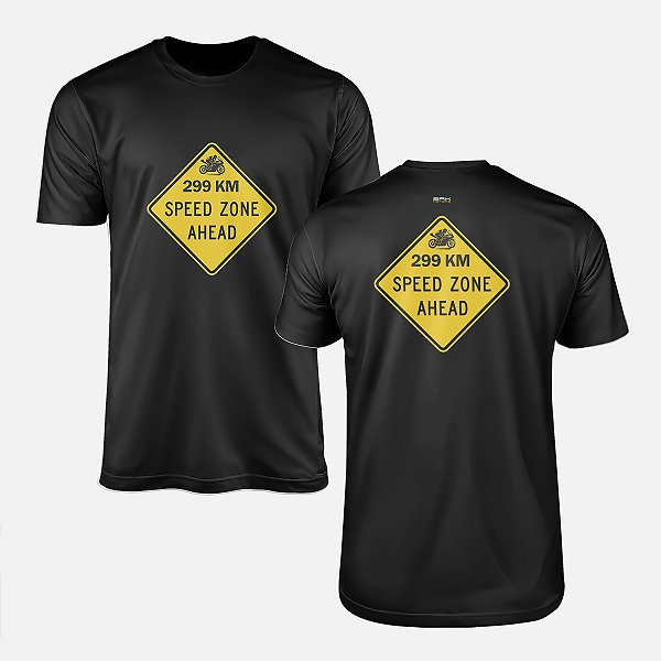Camiseta Motociclismo Brk Speed Zone com Algodão Premium