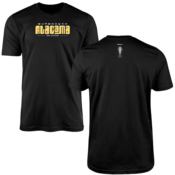 Camiseta Motociclismo Brk Expedição Atacama com Algodão Premium