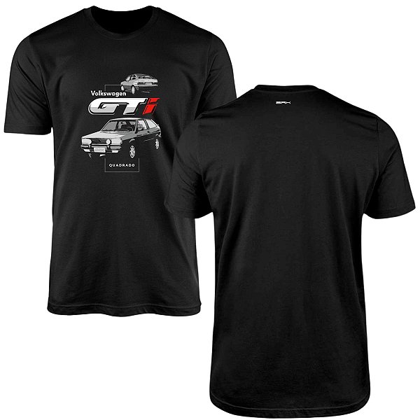 Camiseta Brk Motors Gol GTI Quadrado com Algodão Premium