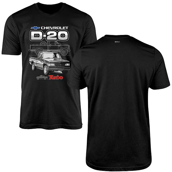 Camiseta Brk Motors Caminhonete D20 Turbo com Algodão Premium