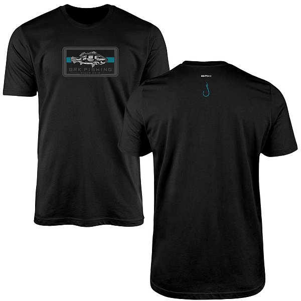 Camiseta de Pesca Brk Fishing Since 2012 Tucunaré com Algodão Premium