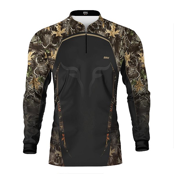 Camisa Agro Brk Camuflada Long Horn com Proteção Solar UV50+