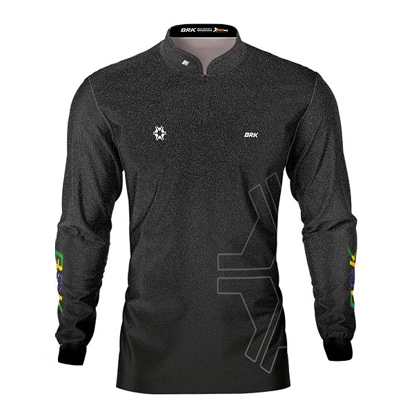 Camisa Agro Brk Agronomia Cinza com Proteção Solar UV50+