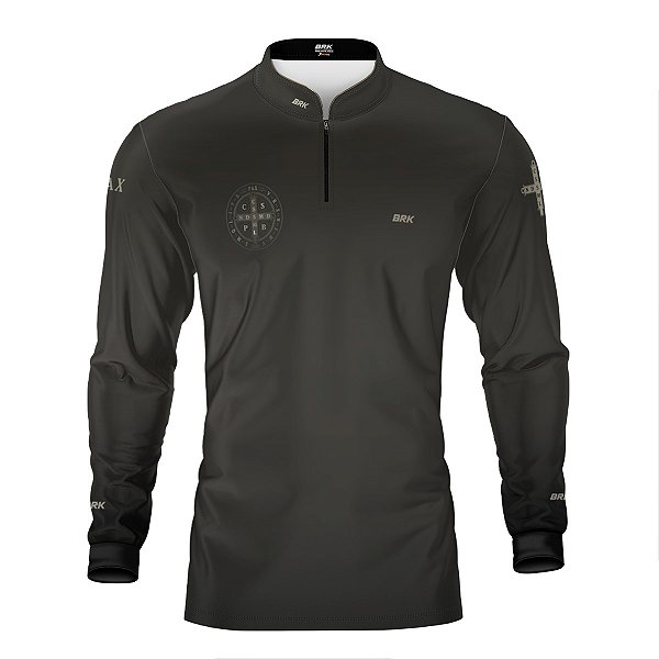 Camisa Agro Brk Medalha de São Bento com Proteção UV50+
