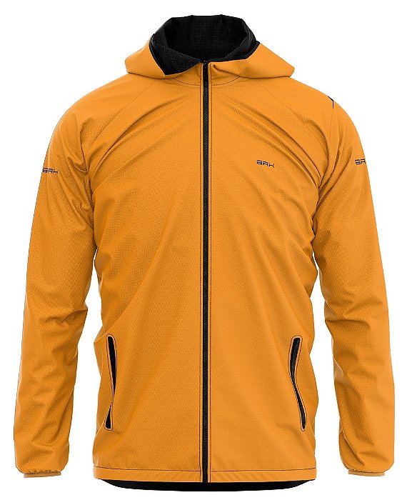 Jaqueta Corta Vento Impermeável Brk Laranja com UV50+