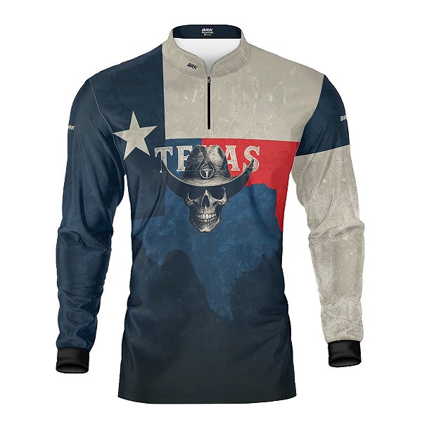 Camisa Brk Skull Texas com Proteção UV50+