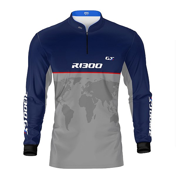 Camisa de Motociclismo Brk GS R1300 com Proteção UV50+