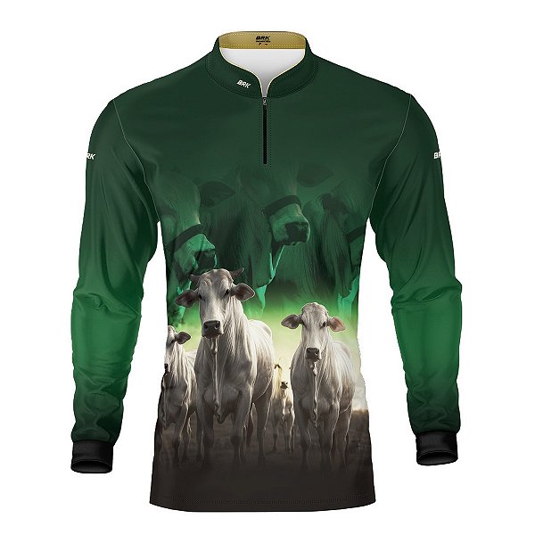 Camisa Agro Brk Nelore com Proteção UV50+