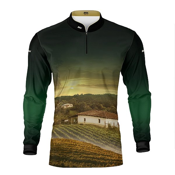 Camisa Agro Brk Fazenda com Proteção UV50+