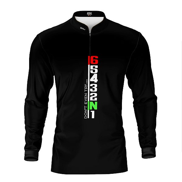 Camisa Manga Longa Brk Nem Tenta com Proteção UV50
