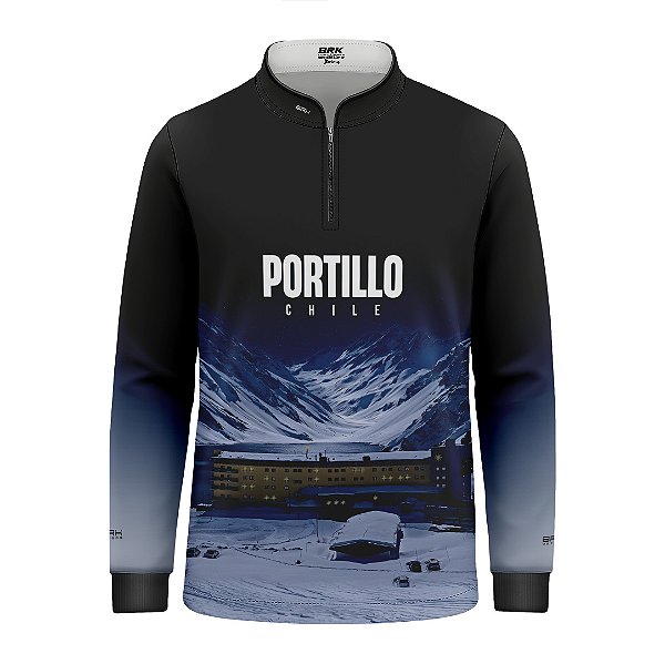 Camisa Infantil Brk Chile Portillo com Proteção UV50+