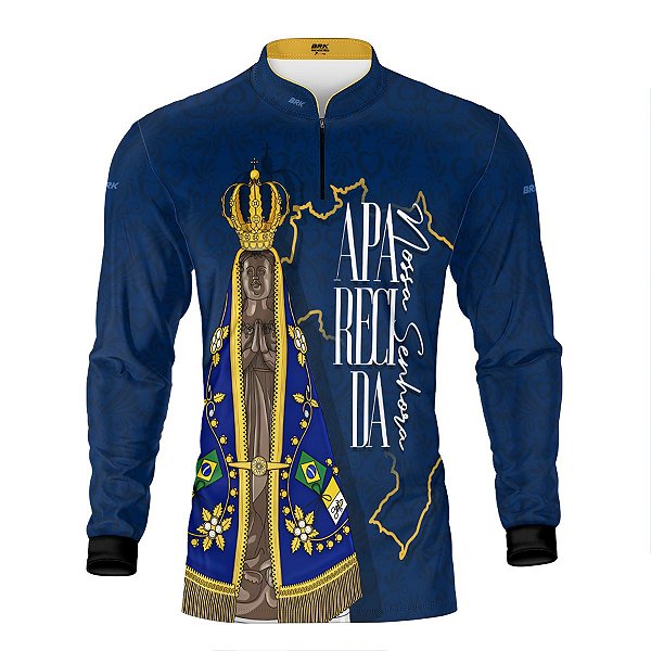 Camisa Agro Brk Nossa Senhora Aparecida com Proteção UV50