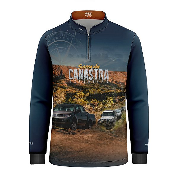 Camisa UV50 Infantil Brk 4x4 Serra da Canastra