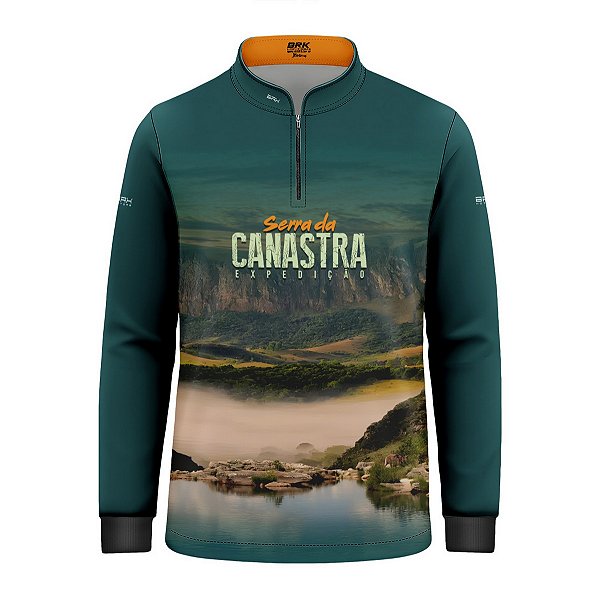 Camisa UV50 Infantil Brk Expedição Serra da Canastra