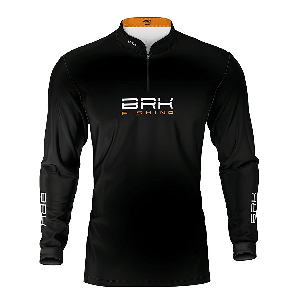 Camisa de Pesca Brk Halloween Caveira de Peixe com Proteção UV50