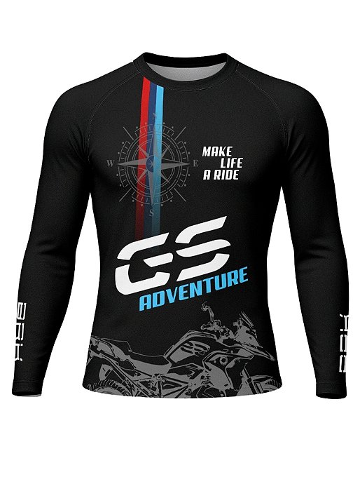 Camisa UV50 Segunda Pele Brk GS Adventure Bússola