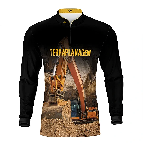 Camisa Agro Brk Escavadeira 2 com Proteção UV50
