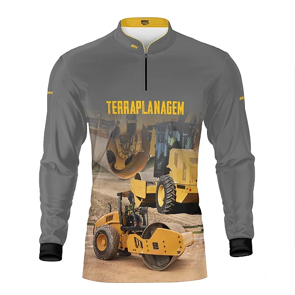 Camisa Agro Brk Rolo Compressor CAT com Proteção UV50