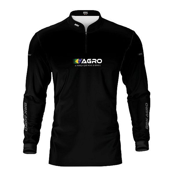 Camisa Agro Brk O Agro Não Para com Proteção UV50