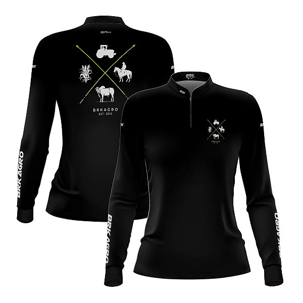 Camisa Agro Feminina Brk Essência do Agro com Proteção UV50