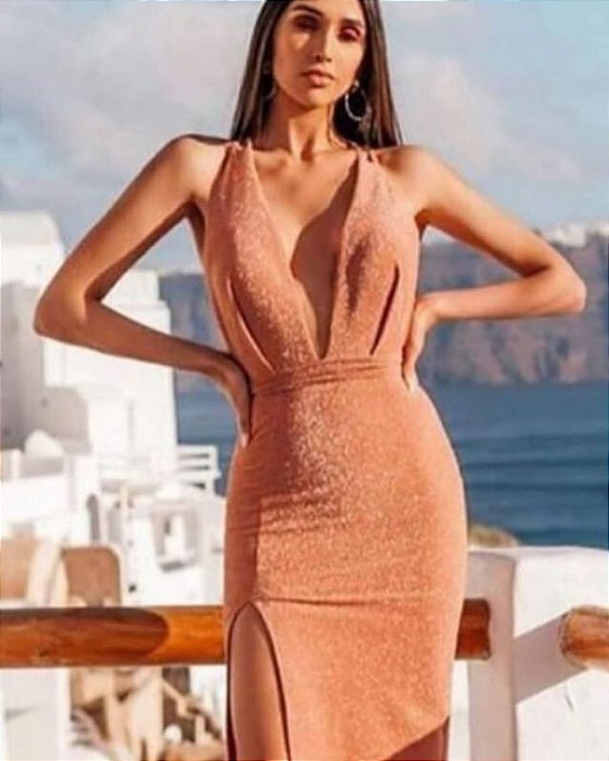 vestido lurex casamento