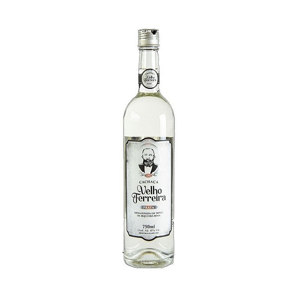 Cachaça Velho Ferreira Prata 700ml