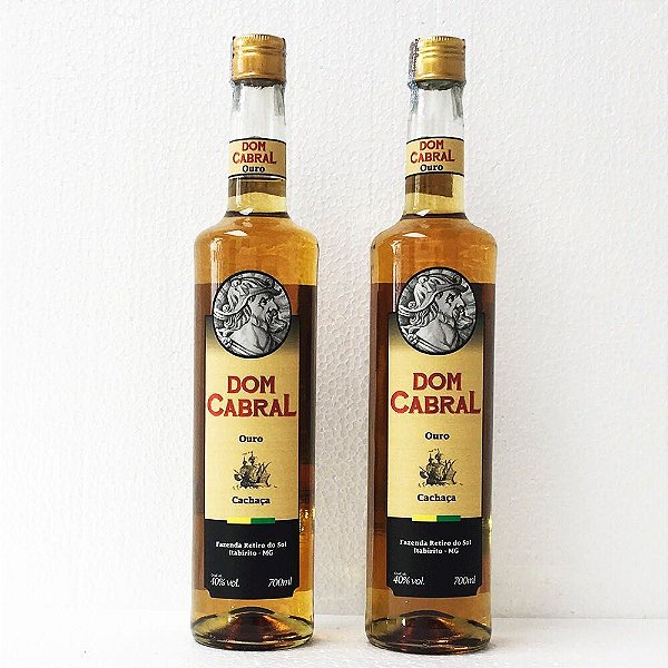 Cachaça Dom Cabral Ouro 700ml