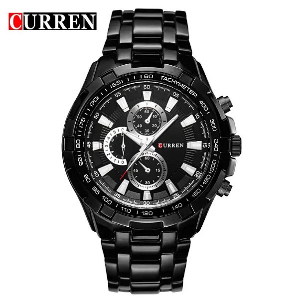 Relógio Curren 8023 Preto