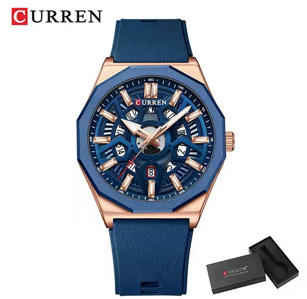 Relógio Curren 8437 Azul