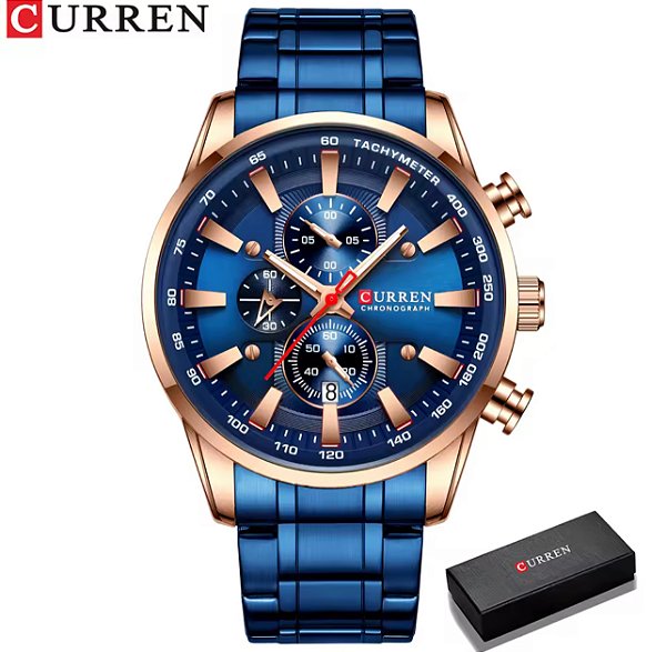 Relógio Curren 8351 Azul