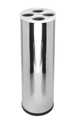 Dispensador de copos em aço inox com tampa plástica E20M - JSN