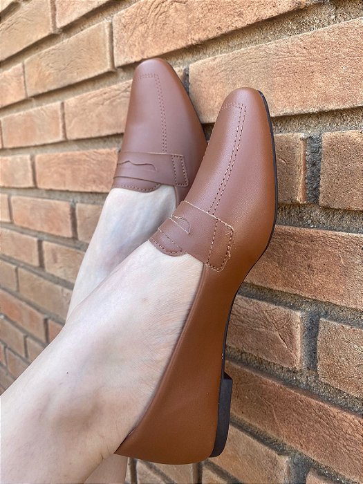 Mocassim Napa Caramelo Total