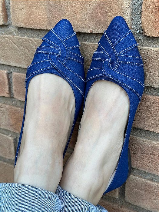 Sapatilha Bico Fino Arizona Jeans