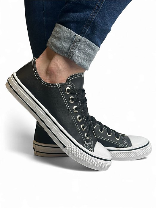 Tênis Star Preto NAPA Cadarço preto