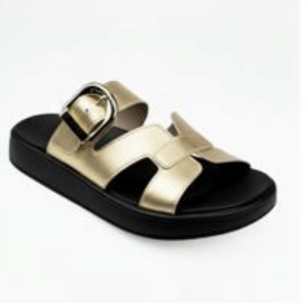 Birken Style Dourada sola Preta