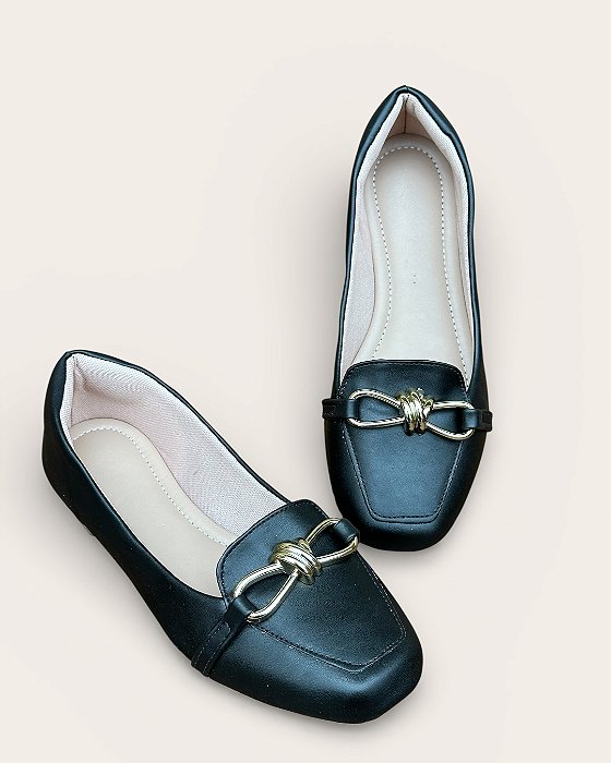 Mocassim Confort Infinite Preto