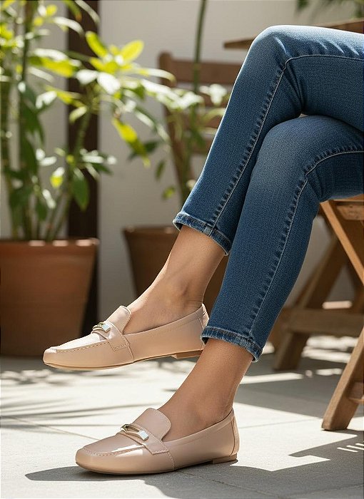 Mocassim Comfort Prado Nude