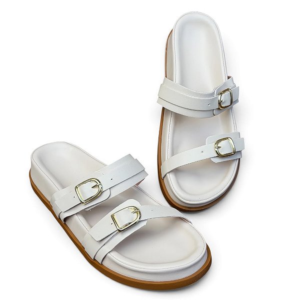 Birken Paris Luxo Fivela Off White