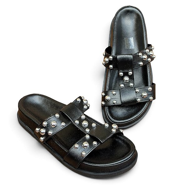 Birken Luxo Botons Preta