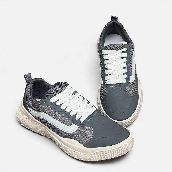 Tênis PLATAFORMA Old School Cinza
