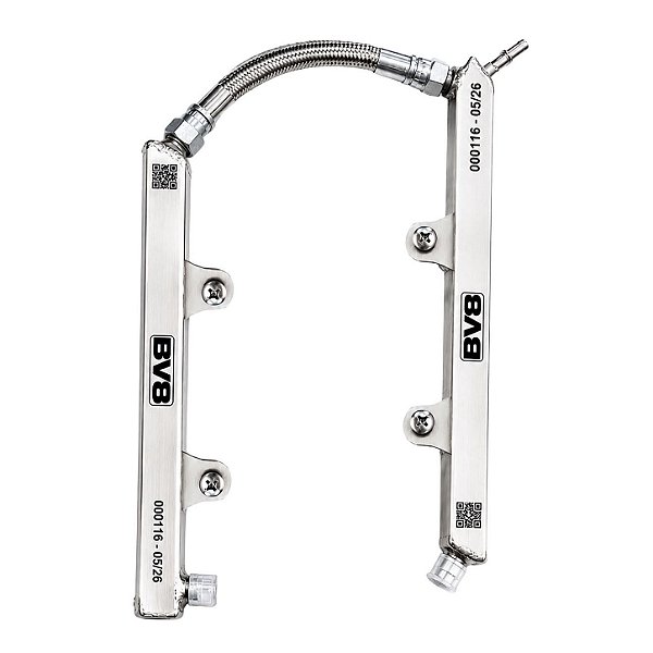 Flautas de Combustível em Aço Inox AN 06 - V6 3.6 PENTASTAR - (até 300cv).
