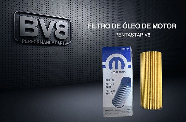 Filtro de óleo motor -MOPAR-PARA MOTOR PENTASTAR V6