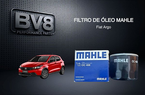 Filtro de oleo lubrificante Fiat Argo - Mahle OC458