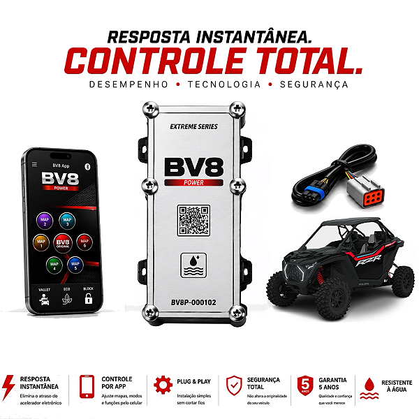 Gas Pedal BV8 Extreme UTV RZR PRO XP