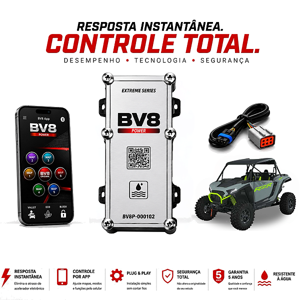 Gas Pedal BV8 Extreme UTV Polaris RZR XP